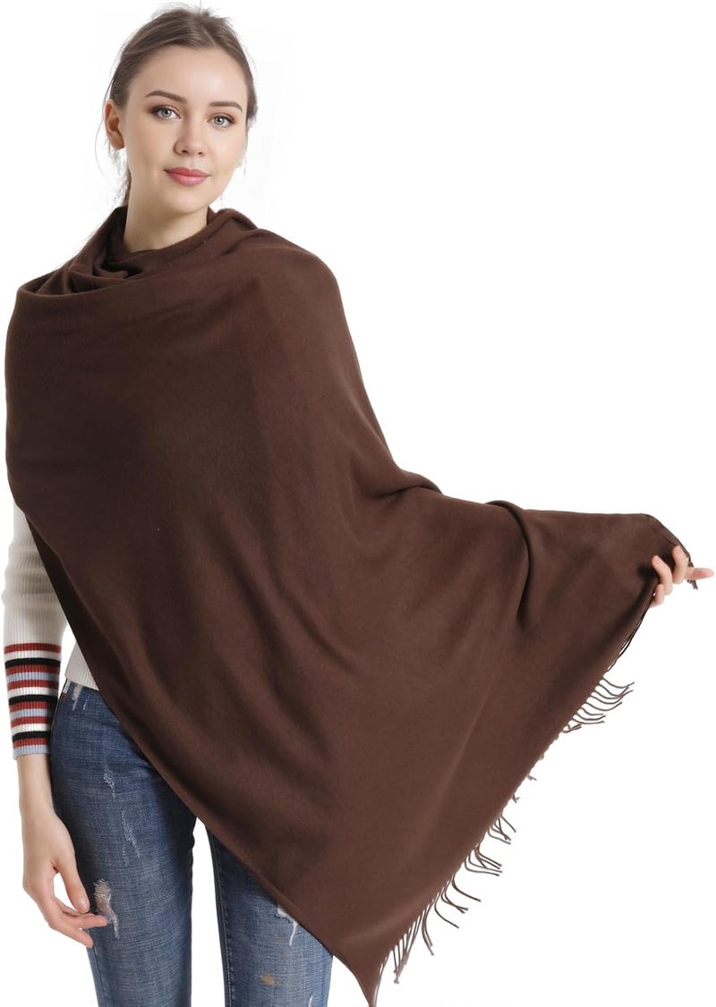 vimate Pashmina Scarf and Shawl - Soft Women Pashminas Wrap for Wedding Evening Party dresses - Image 3